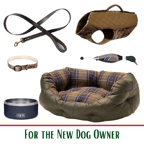Gift ideas for the new dog owner.