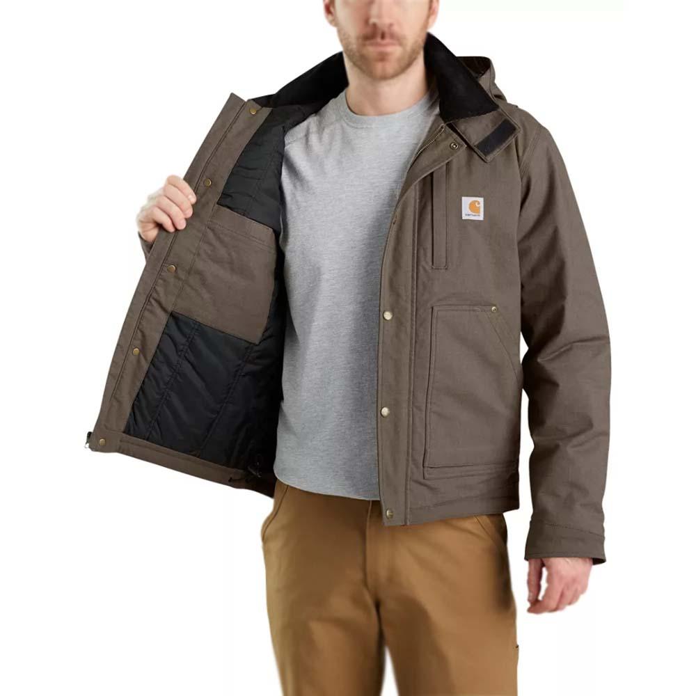 Carhartt Mens Full Swing Relaxed Fit Ripstop Insulated Jacket : Canady`s